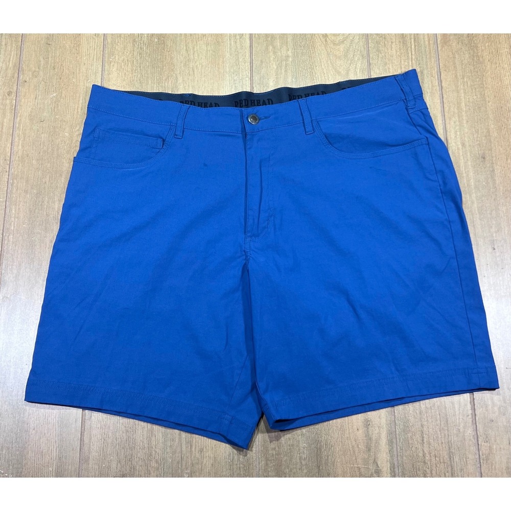 RedHead‎ Brand Co Mens Blue Performance Shorts 38 Hiking Fishing 612RHS21-7835SI